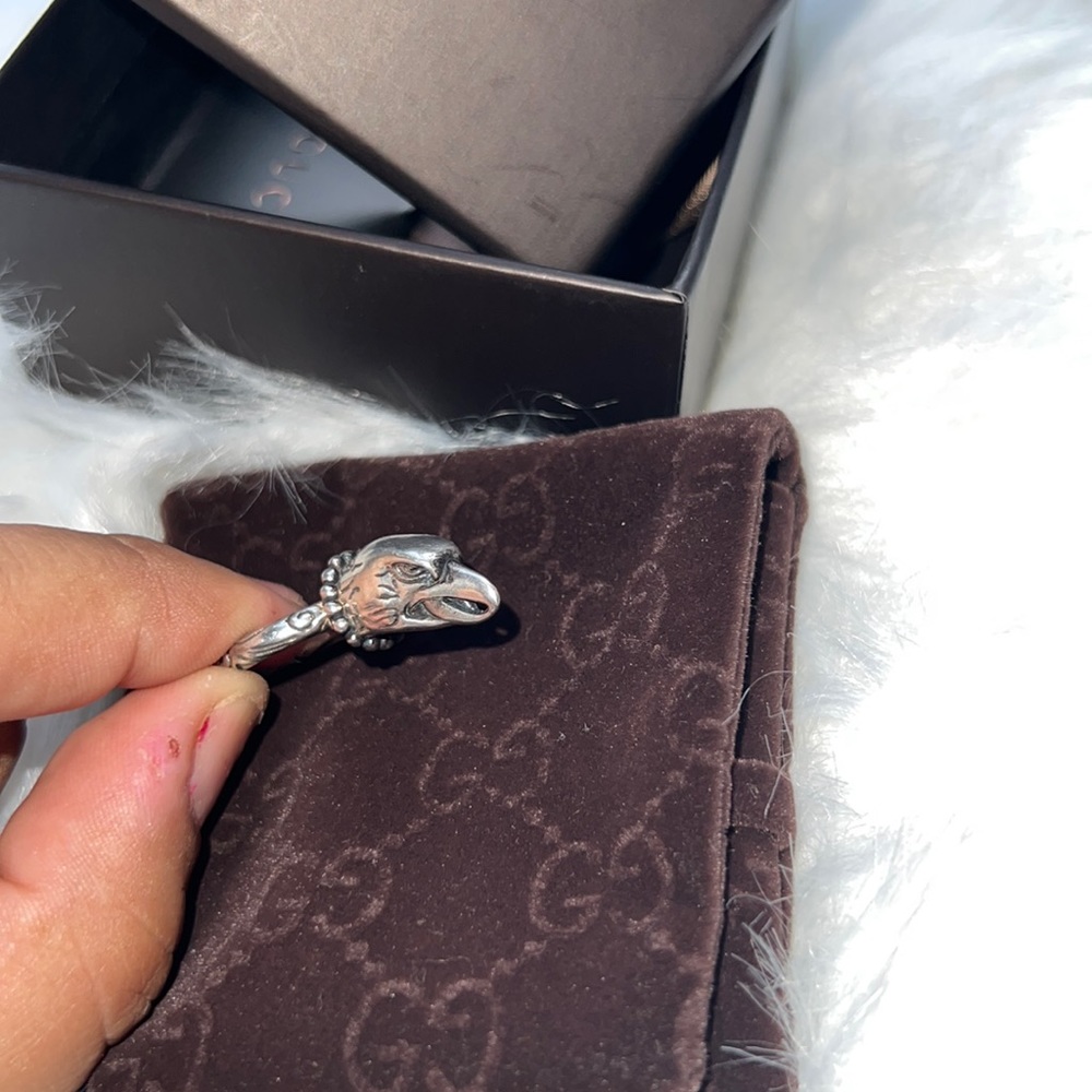 Gucci Ring Anger Forest Eagle Head silver 925‎